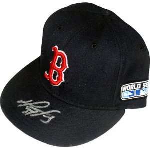  David Ortiz Boston Red Sox Autographed Baseball Hat 