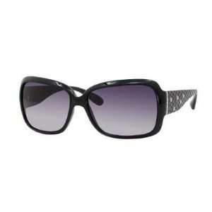 Marc By Mj 189 Shiny Black/gray Shaded Sunglasses