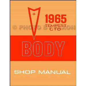  1965 Pontiac GTO, Tempest, and LeMans Body Shop Manual 
