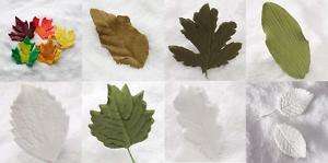 EDIBLE CAKE Sugar Leaf Leaves DECORATIONS OAK MAPLE IVY  
