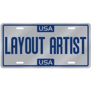   : New  Usa Layout Artist  License Plate Occupations: Home & Kitchen