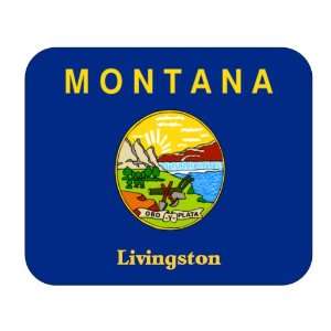  US State Flag   Livingston, Montana (MT) Mouse Pad 