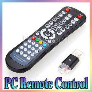 USB Wireless Media Desktop Computer PC Remote Control Controller For 