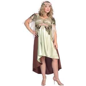  Mother Nature Fairy Plus Size Costume: Toys & Games