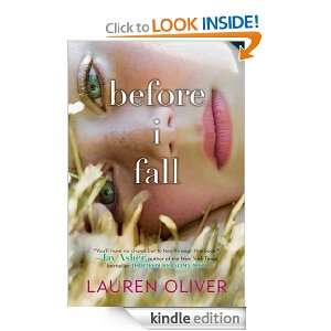 Before I Fall Lauren Oliver  Kindle Store