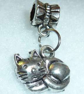 Animal Charms  Fit our Charm Bracelets & Necklaces  Rabbit, Owl, Cat 