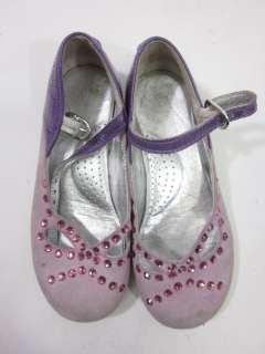  bidding on roberto cavalli girl s purple gem detail mary janes shoes 
