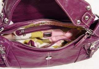 New GUESS Kyoto Purple Medium Hobo Handbag Bag Purse  
