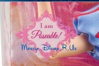 NEW Disney Store Snow White Poseable Fashion Barbie Doll  