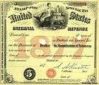 1877 ~SIGNED~ Tobacco DEALER Tax STAMP Document LICENSE