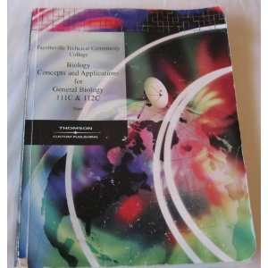   biology 111c&112c (thomson custom (9780534453893) cecie starr Books
