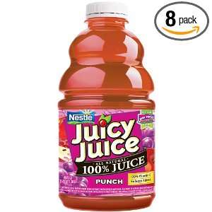 Juicy Juice Punch Pet Bottle, 48 Ounce Pet Bottles (Pack of 8)