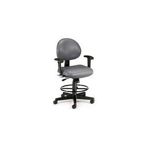  OFM 24 Hour Vinyl Upholstered Computer Task Chair with 