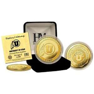  Highland Mint Utah Utes 24KT Gold Coin: Sports & Outdoors
