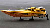 45 Huge Ocean Queen Mosquito Craft RC Racing Speed Boat BT33 New 