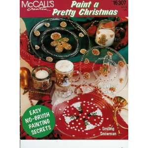 com McCalls Paint a Pretty Christmas Easy No Brush Painting Secrets 