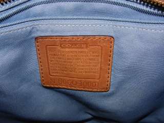 Coach Signature Patchwork Leather Canvas Tote Handbag Bag Purse 10001 