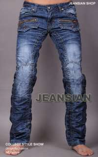 SWM Mens New Designer Jeans Pant Denim Cloud All Sizes  