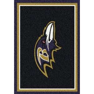  Baltimore Ravens NFL Spirit Area Rug by Milliken: 54x78 