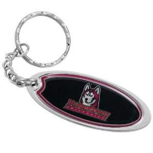  Bloomsburg Huskies Domed Oval Keychain