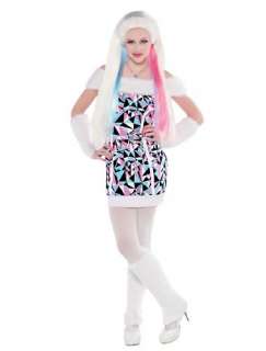 Girls Abbey Bominable Costume Deluxe with Wig   Monster High   Medium 