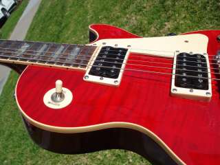 1992 Gibson Les Paul Classic Plus 60 1960 RI Cherry Red Flametop 
