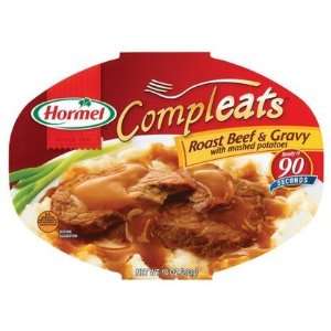  Hormel Compleats Roast Beef & Mash Potatoes, 10 oz Units 