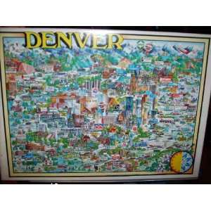  City Character Jigsaw Puzzle   504 Pieces   Denver: Toys 