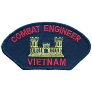  Combat Engineer Vietnam Hat Patch 2 3/4 x 5 1/4 Patio 