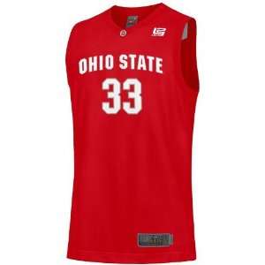  Nike Ohio State Buckeyes #33 Youth Scarlet Replica Basketball 