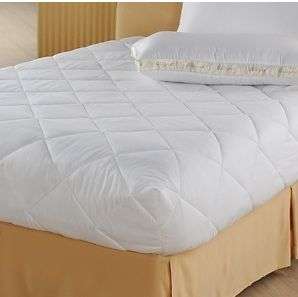Concierge Collection Seamless Mattress Pad Queen size  
