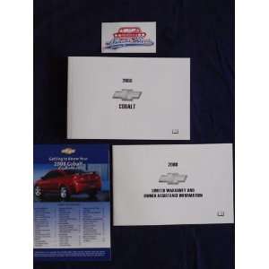    2008 Chevrolet Chevy Cobalt Owners Manual Chevrolet Motors Books