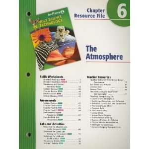   Resource File The Atmosphere Grade 6 (9780030389962) Books