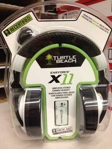 TURTLE BEACH X11 AMPLIFIED GAMING HEADSET FOR XBOX 360  