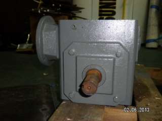 BROWING RIGHT ANGLE WORM GEAR SPEED REDUCER 40:1 RATIO  