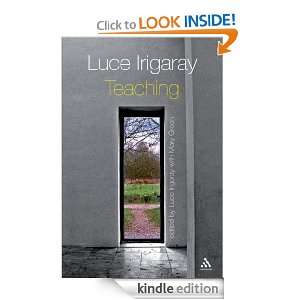 Luce Irigaray Teaching Luce Irigaray, Mary Green  Kindle 