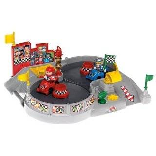  Fisher Price World of Little People Spin and Crash Raceway 