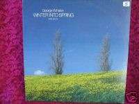 GEORGE WINSTON WINTER INTO SPRING 1982 LP PIANO SOLOS  