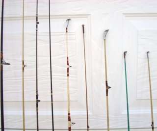 VINTAGE Fishing Rod LOT x 11 Cork Handles OLD POLES  