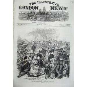 1870 Easter Ta Army Review Brighton Beach Families War 