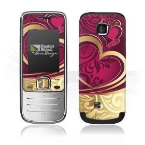  Design Skins for Nokia 2730 Classic   Heart of Gold Design 