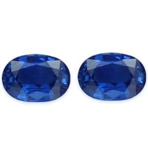  1.97 Carat Loose Sapphires Oval Cut Pair Jewelry