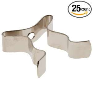 Adjustable Clip 5/16 To 3/4 Spring Steel Tempered And Chrome Plated 