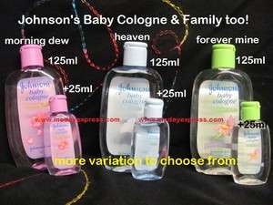 Johnsons Baby Cologne Gentle Perfume 125ml  