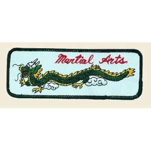  Martial Arts Logo Embroidered Iron on or Sew on Patch 