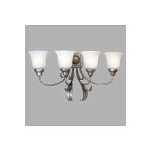  Cameron Oxford Silver Decorative Four Light Lamp