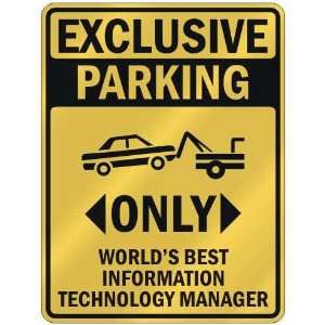   WORLDS BEST INFORMATION TECHNOLOGY MANAGER  PARKING SIGN OCCUPATIONS