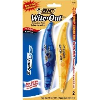   Wite Out Exact Liner Correction Tape Pen, , White, 2 Correction Tapes