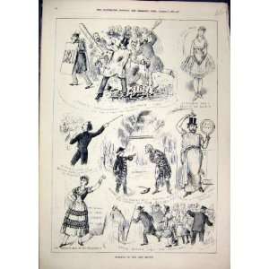   1879 Comedy Scene Majesty Theatre Ballet Libel Actors
