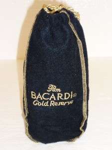 RON BACARDI GOLD RESERVE RUM 375 ML PINT RARE DISCONTINUED OLD VINTAGE 